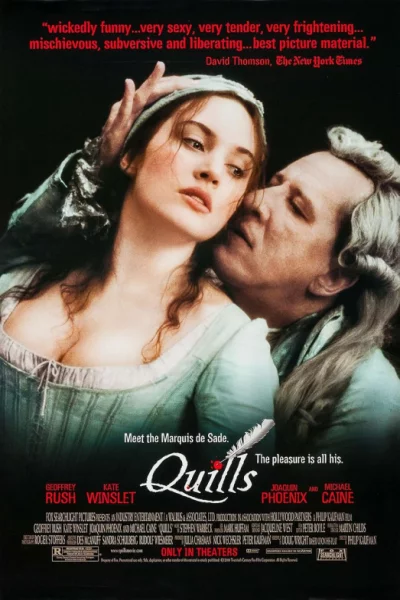 ดูหนัง Quills (2000) นิยายโลกีย์ กวีฉาวโลก (2000) ออนไลน์ HD ฟรี